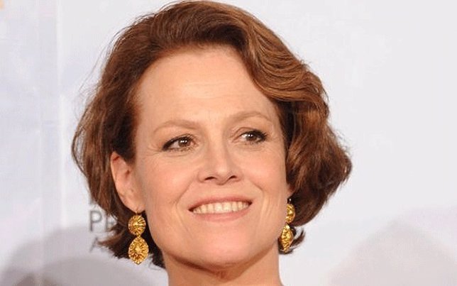 Sigourney Weaver en una presentación