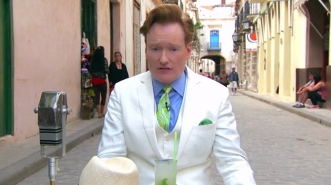 Conan O'Brien en Cuba