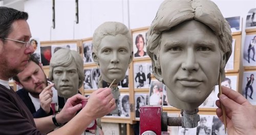 Figuras de cera de Stars Wars