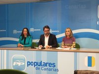 Australia Navarro (PP): "A partir del 24 de mayo nos vamos a ocupar de los problemas reales de los canarios"