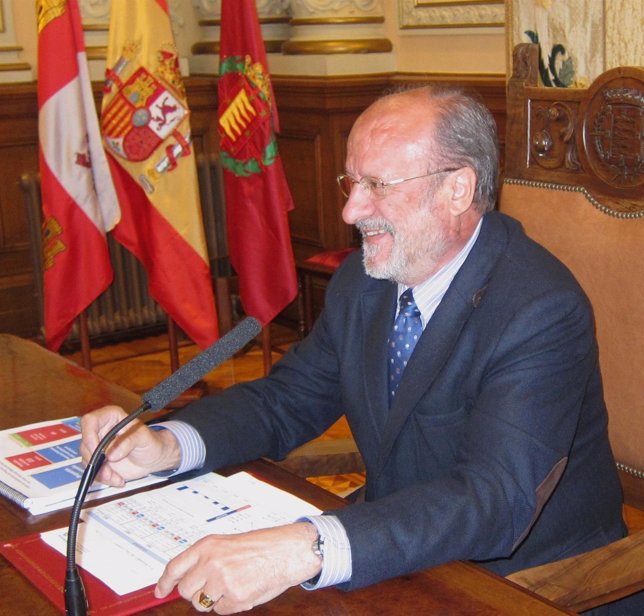 El alcalde de Valladolid, Francisco Javier León de la Riva