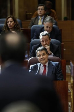 Ignacio González en la Asamblea de Madrid