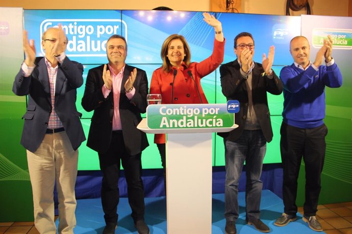 Mitin del PP en La Palma del Condado. 