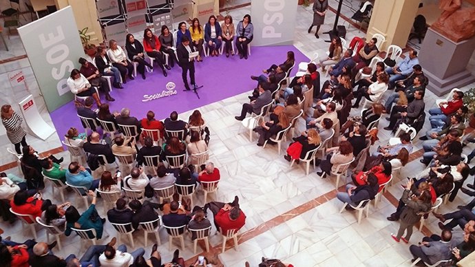 Acto del PSOE de Huelva por el Día de la Mujer