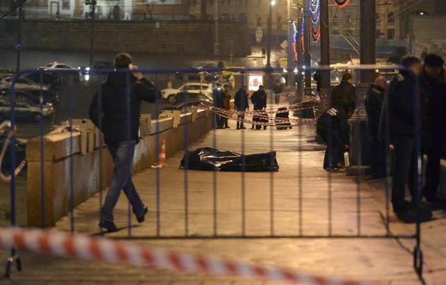 El cuerpo del opositor ruso Boris Nemtsov