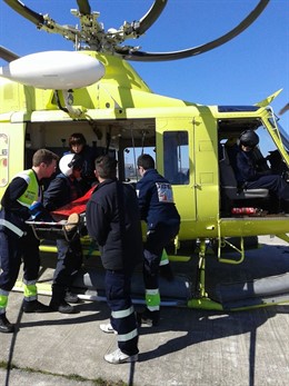 Rescate del helicóptero 