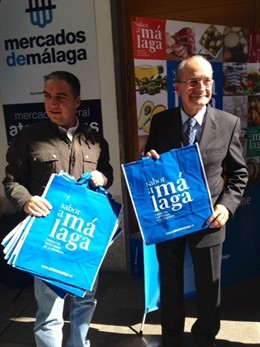 Elías Bendodo y Francisco de la Torre PP Málaga sabor a málaga mercados