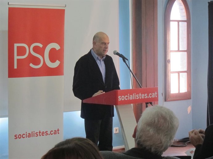 El secretario de Cultura del PSC, Joan Francesc Marco
