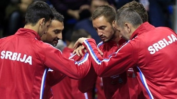 La Serbia de Novak Djokovic en la Copa Davis