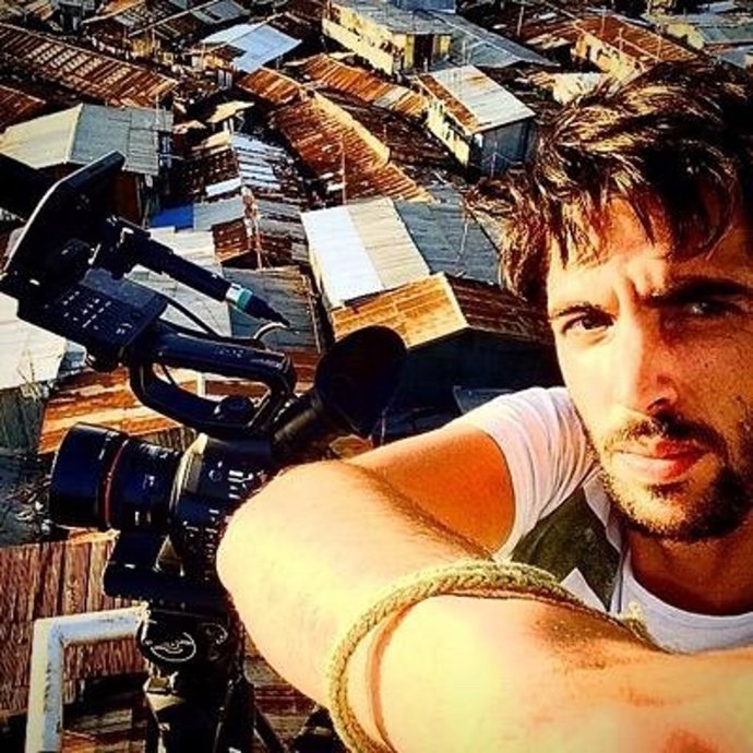 El cámara Santi Trancho