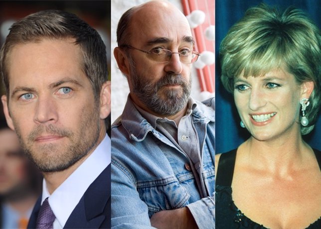 Paul Walker, Lady Di, Álex Angulo y otros famosos que murieron en la carretera