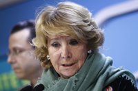 Esperanza Aguirre dice que bajará impuestos y revisará las multas