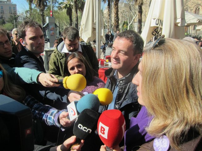 Bosch en declaraciones a los periodistas