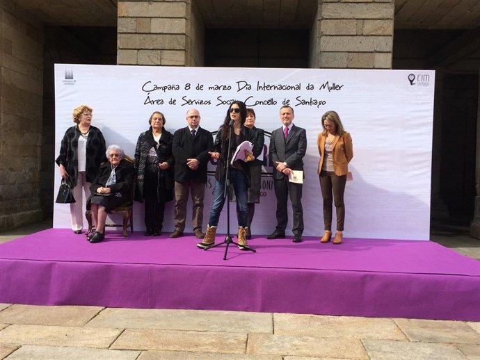 Nerea Barros en el Día Internacional de la Mujer