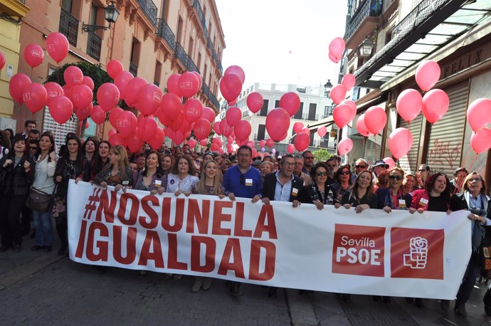 Manifestación de este domingo en Sevilla