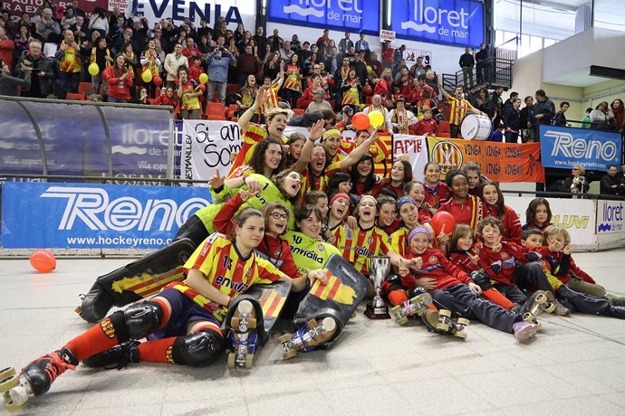 CP Manlleu Copa Reina hockey patines