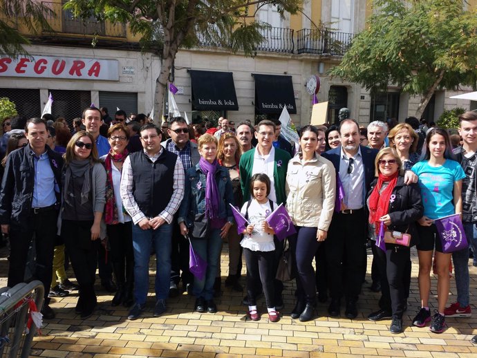Acto del PSOE en Almería