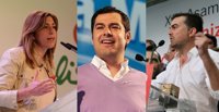 Díaz, Moreno y Maíllo afrontan el primer debate 'a tres' de la campaña