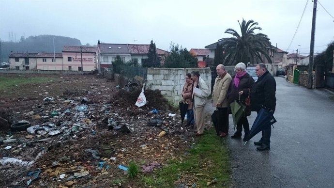 Vertedero en Campuzano 