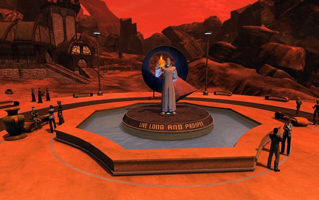 Homenaje del juego Star Trek online a Leonard Nimoy