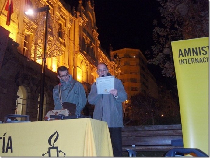 Amnistía Internacional recaba apoyos en Santander contra la pena de muerte