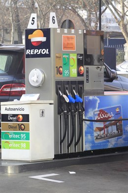 Gasolina, gasolinera, petróleo, combustible, gasóleo, precios, IPC, consumo