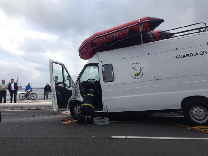 Accidente en Las Palmas de Gran Canaria