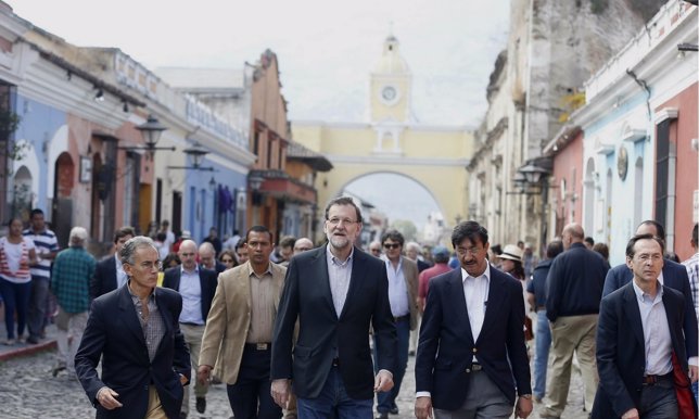 Rajoy en Antigua, Guatemala