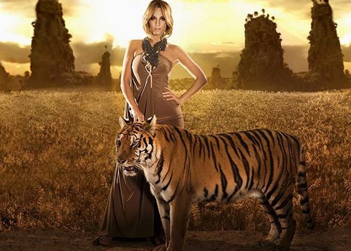 Edurne estrena el videoclip de 'Amanecer' con... ¿Exceso de croma?