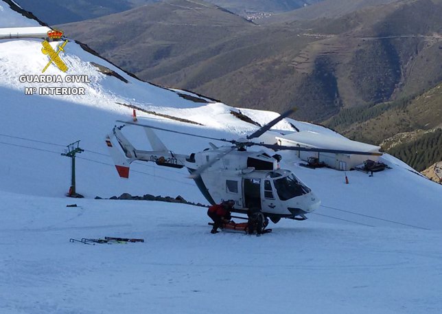 Rescate en montaña de Ezcaray por la Guardia Civil