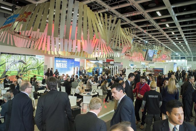 Stand de Canarias en la ITB