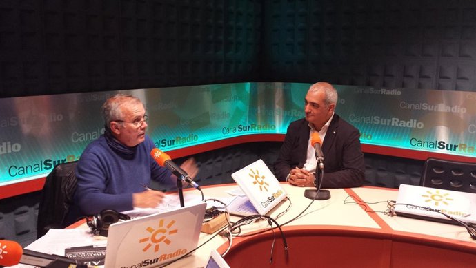 Antonio Jesús Ruiz, durante la entrevista en CSR