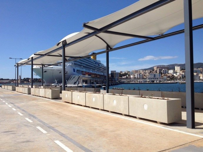 Mejoras embarque pasajeros puerto de Palma