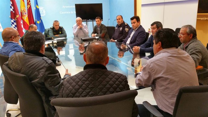 Junta Seguridad en Caravaca