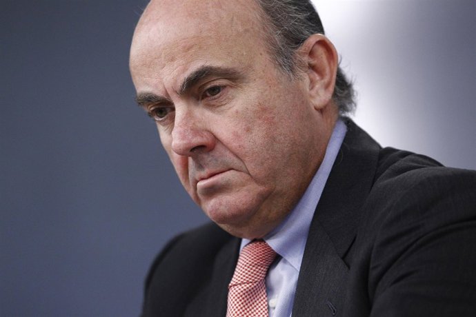 Luis de Guindos tras el Consejo de Ministros