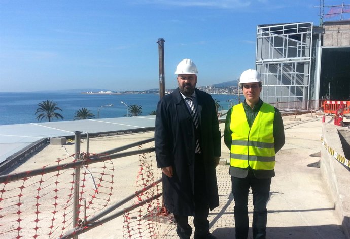 Jaime Martínez y Álvaro Gijón visitan el Palacio de Congresos