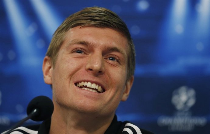 El alemán Toni Kroos, en rueda de prensa