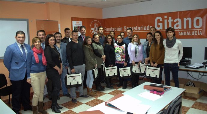 Inauguracion del 'Cajasur Romi III'