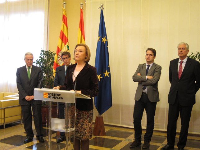 Rudi ha comparecido esta tarde acompañada por los consejeros