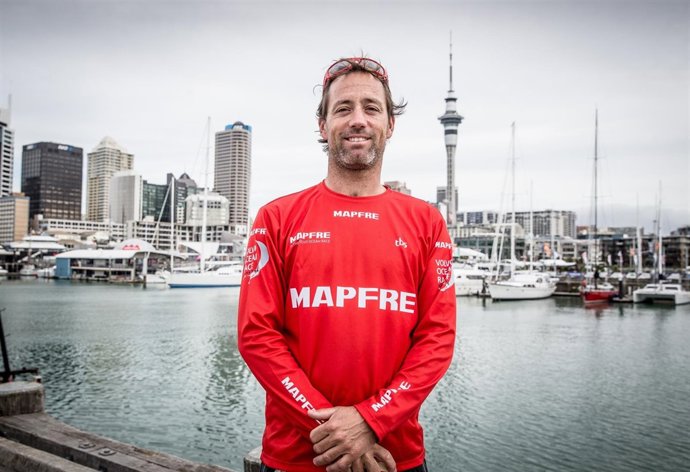 Iker Martínez Auckland Volvo Ocean Race VOR