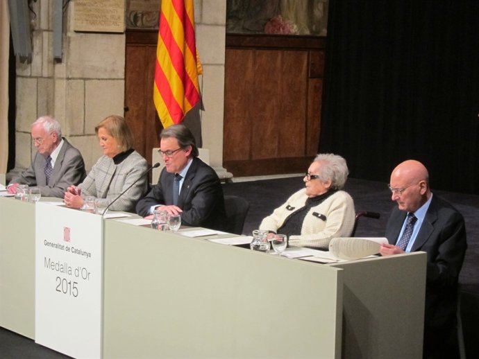 Entrega de las Medalles d'Or de la Generalitat