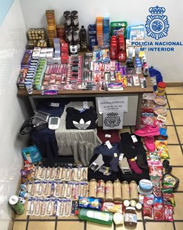 Algunos de los productos que tenían como destino Rumanía