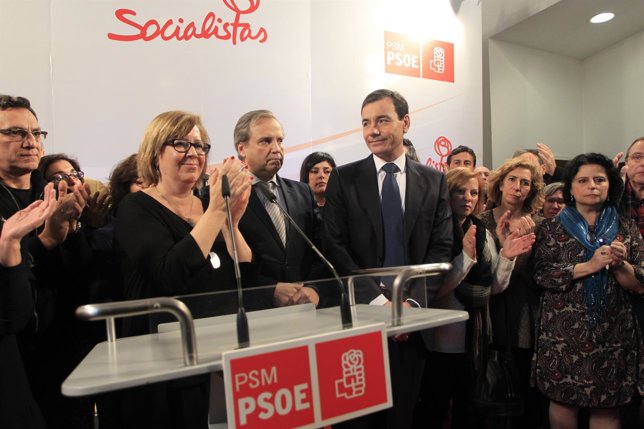 Maru Menéndez, Carmona y Tomás Gómez