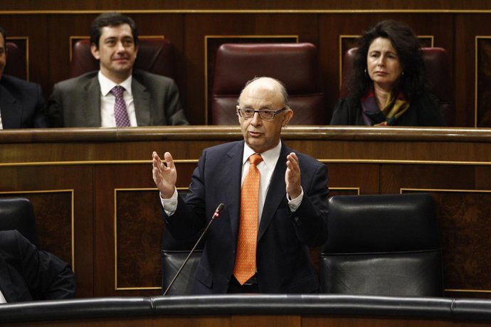 Cristóbal Montoro en el Congreso