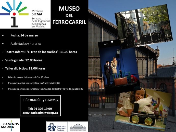 El Museo del Ferrocarril celebra la Semana de la Ingeniería