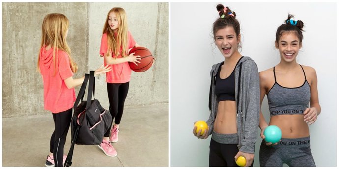 Zara Kids y Pull&Bear línea deportiva 