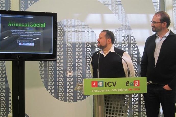 Joan Mena (EUiA) Joan Herrera (ICV)