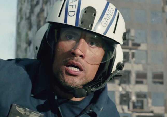 Dwayne 'The Rock' Johnson en San Andreas 