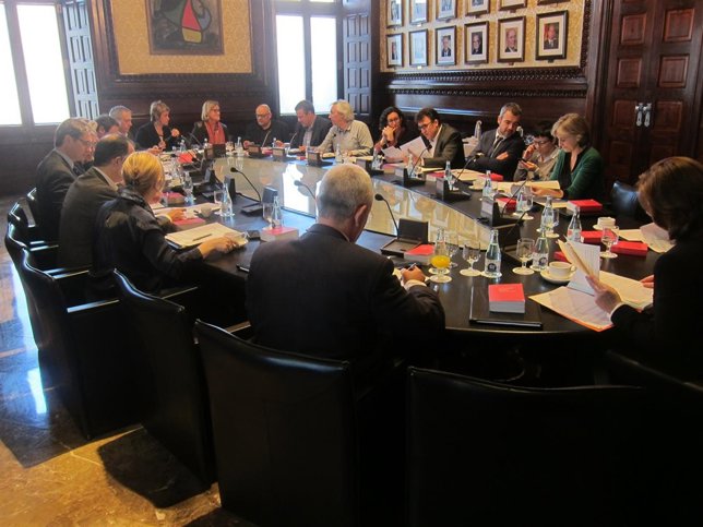 Reunión de la Mesa y la Junta de Portavoces del Parlament.