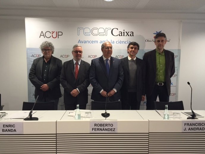 Acto de La Caixa y la Acup